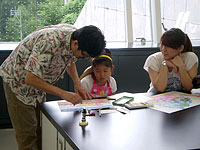 「こうするともっとカッコいいよ。」