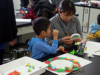 親子でがんばってつくります。