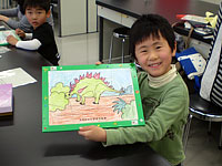 できたよ！恐竜パズル！