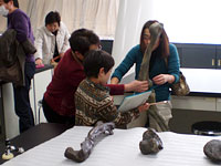 実践で用意した骨の部位と種類を推測します。