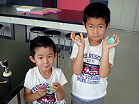 できたよ！化石の消しゴム！