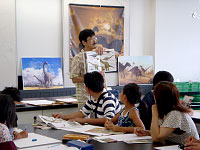 恐竜の復元画を描くことについてのお話です。