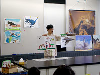 先生がひとつひとつを上手だねとほめてくれました。