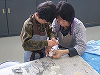 固まったら、型からはずします。