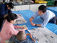 できたレプリカでかみ合わせをみます