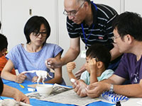 恐竜ふれあい教室「親子で恐竜模型をつくろう！」のイメージ