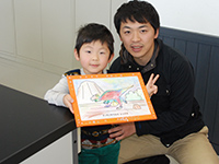 ボクの恐竜パズル、できたよ！