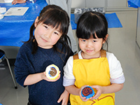 できたよ。わたしの化石のレプリカ。