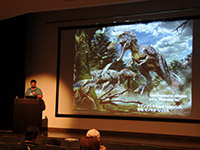 特別展講演会「ティラノサウルス科への進化 ─荒野の破壊者ビスタヒエヴェルソル─」のイメージ