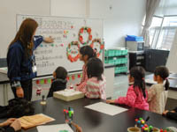 リースのつくり方のお話をします。