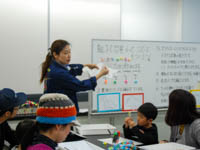 ボードの作り方をお話ししています。