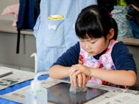 表面の磨きに時間が一番かかります。