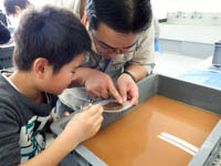 博物館自然教室「鉱物の『選別』を楽しもう」のイメージ