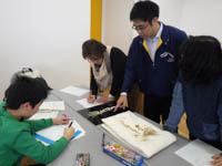 博物館自然教室「恐竜のあしを調べよう」のイメージ