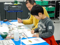 博物館自然教室「三葉虫を調べよう」のイメージ