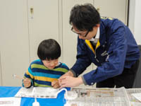 作ったレプカを元に特徴をよく観察します。