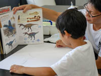 恐竜ふれあい教室「親子で恐竜の絵をかこう！」のイメージ
