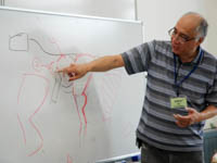 とちゅうで恐竜のからだのお話もありました。