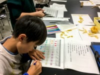 博物館自然教室「系統樹をかこう」のイメージ