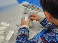 うまく型からレプリカが取り出せたようです