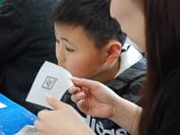 ハンコのもとになる絵をかきました