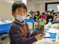 できたよ！ボクの恐竜テラリウム