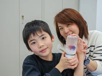 できたよ！ボクの恐竜スノードーム