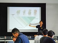 博物館自然教室「系統樹をつくろう」のイメージ