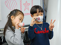 わたしたちのオリジナルはんこです