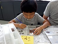 すてきな色をぬりましょう