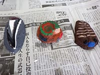 ていねいに色をぬってくれました