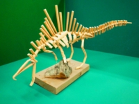 子ども工作教室「ストローでかっこいい恐竜骨格を作ろう！」のイメージ