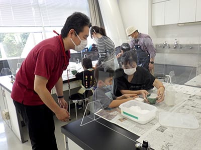 子ども工作教室「親子で化石のレプリカをつくろう!」のイメージ
