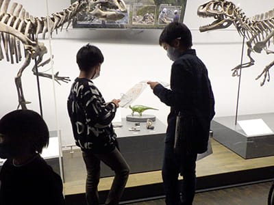 博物館自然教室「休館直前特別教室:怪盗Pからの予告状!博物館の宝を守りぬけ!」のイメージ