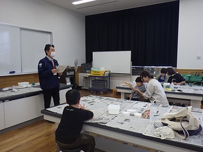 子ども工作教室「親子で化石のレプリカをつくろう!」のイメージ