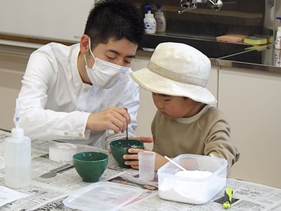 子ども工作教室「親子で化石のレプリカをつくろう！」のイメージ