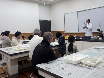 博物館自然教室「恐竜時代の木の化石をしらべよう」のイメージ