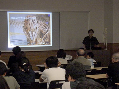 博物館セミナー「恐竜の骨を楽しむには」のイメージ