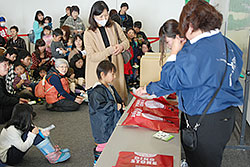 恐竜ひな祭りのようす（2月28日）