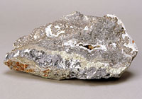 画像：閃亜鉛鉱・方鉛鉱（鉱脈鉱床）