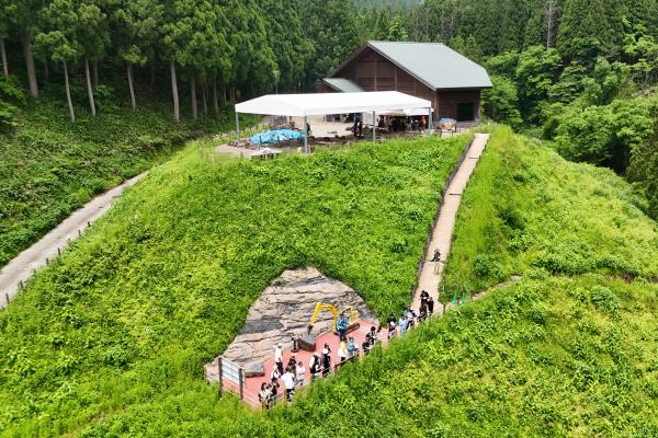 野外恐竜博物館②