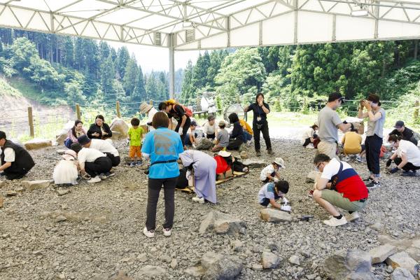 野外恐竜博物館③
