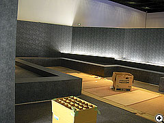 特別展示室の設営風景20080624_1（クリックで拡大）