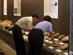 特別展示室の設営風景20080707_4（クリックで拡大）