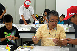 【キッズイベント】親子で作ろう！揚げよう！翼竜凧開催のようす